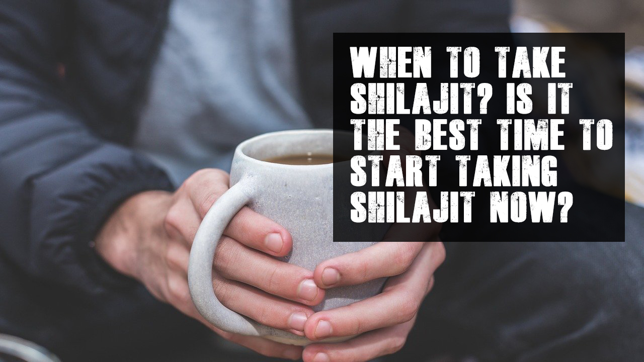When to take shilajit